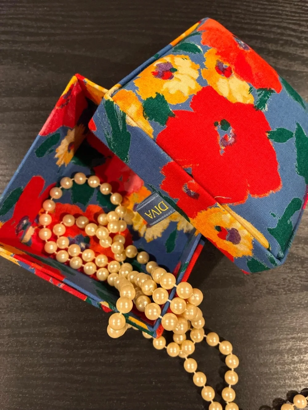 New Vintage Diva by Emanuel Ungaro,  Jewelry Box & Gift Bag, 1983